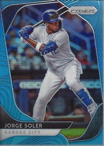 2020 Panini Prizm Prizms Carolina Blue #8 Jorge Soler - NM-MT