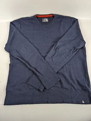 Suéter The North Face - Grande para hombre - Pullover cuello redondo azul marino/azul - Mezcla de lana  Foto 1 de 4