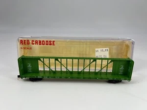 Red Caboose N Scale #RN-16505-21 Burlington Northern Centerbeam Car #625108 VG - Picture 1 of 9