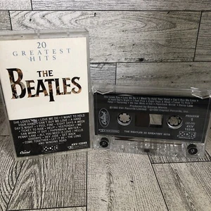 The Beatles 20 Greatest Hits Capitol Cassette 4XV-12245 Play Tested - Picture 1 of 17
