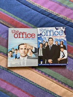 The Office (US) Seasons 2 & 3 Complete DVD sets Steve Carell Rainn Wilson Cult - Image 1 of 3