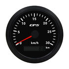 85mm Digital GPS Speedometer Speedometer Mileage Counter Gauge for Car Boat 0-30km/h