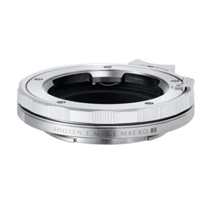 Shoten Objektiv Adapter Makro Fokus Spiralförmig Leica M auf Sony E A7R4 A9 A7c a1 silber - Bild 1 von 4