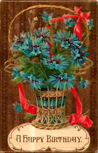 Happy Birthday postcard. - Picture 1 of 2