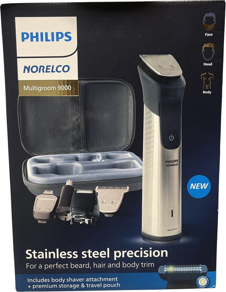 Philips Norelco Multigroom 9000 Trimmer - Silver (MG9510/60)