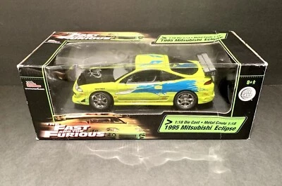 Racing Champions 1995 Mitsubishi Eclipse Fast and Furious 1:18 Diecast READ DESC - Image 1 of 4