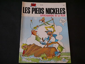 PELLOS LES PIEDS NICKELÉS N°39 SUPERCHAMPIONS DE LA PÈCHE EDITION DE 1983 - Imagen 1 de 1