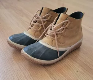 Sorel Boots Women's Size 8 Out N About NL3069-286 Ankle Duck Waterproof - Picture 1 of 8