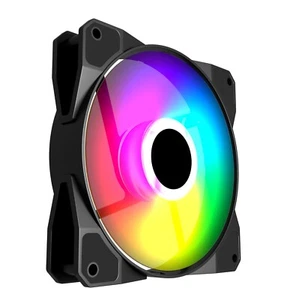 HellCrack Direct ARGB 12cm black Master fan with 18 effects without Fan Hub lot - Bild 1 von 27