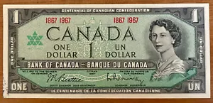 Canada 1867-1967 Centennial $1 banknote - Bild 1 von 2