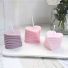 Tools Soap Making Rotating Love Candle Molds 3D Art Wax Mold Silicone Mould