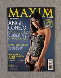 Maxim en Espanol Magazine 77 Agosto 2008 Angie Conejo - Imagen 1 de 5