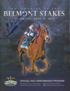 Mario Gutierrez I'll Have Another Signed 2012 Belmont Stakes Program MINT COA! - Picture 1 of 1