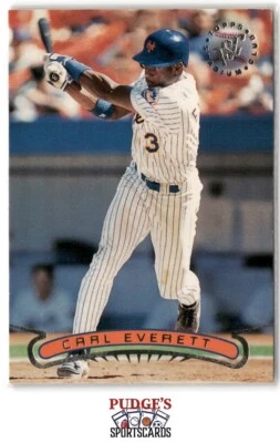 Carl Everett 1996 Stadium Club #58 - Image 1 of 2