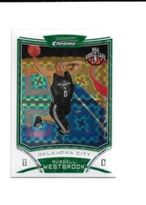 2008-09 Bowman Chrome RUSSELL WESTBROOK #114 Xfractor Rookie card /299