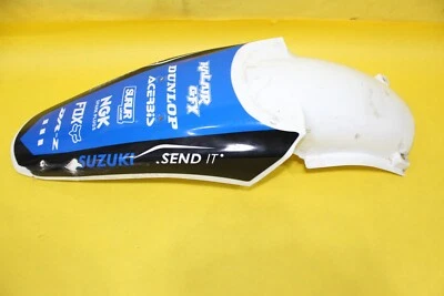 2000-2024 DRZ400S DRZ400SM SUPERMOTO DRZ 400S GUARDABARROS TRASERO PLÁSTICO BLANCO Foto 1 de 4