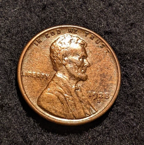 1928-S Lincoln Wheat Cent, ID98222 Cover
