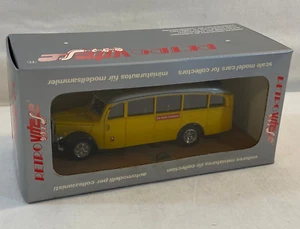 NIP Retro Vitesse Saurer Type C Swiss Post Bus Domodossola Yellow - Picture 1 of 13
