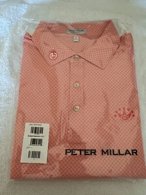 Polo Scotty Cameron Hombre Quadralic Performance Malla Melocotón XL NUEVO CON ETIQUETAS Foto 1 de 4