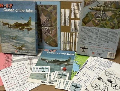 Avalon Hill B-17 Queen of the Skies Aerial Combat Game 1983 Basically Complete - Image 1 of 4