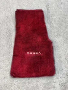 RARE OEM 1984-1986 Nissan 300ZX Turbo Z31 Red Floor Mat Carpet RH Passenger Side - Picture 1 of 5