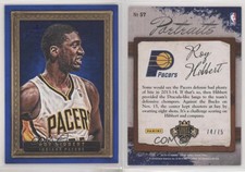2013-14 Panini Court Kings Portraits Blue Framed /75 Roy Hibbert #57