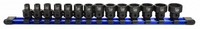 ASTRO 78314 Astro Tool Metric 3/8 Drive Low Profile Nano Impact Sockets 14 Piece