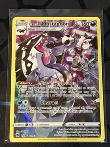 Galarian Obstagoon Pokemon TCG Astral Radiance TG10/TG30 Rare Trainer Gallery - Picture 1 of 2