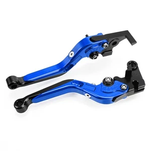 Blue Brake Clutch Levers & handle grips For YAMAHA YZFR3 /YZFR25 2015-2020 new - Imagen 1 de 9