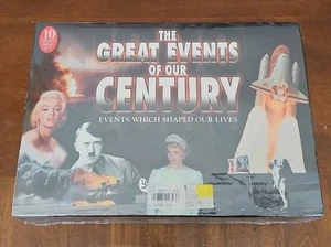 Great Events Of Our Century 10 VHS Video Box Set 1997 #OC-3-0274 Made In USA New - Picture 1 of 3