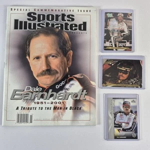 Earnhardt NASCAR Collectibles Magazine Trading Cards Racing Enthusiasts - Picture 1 of 12