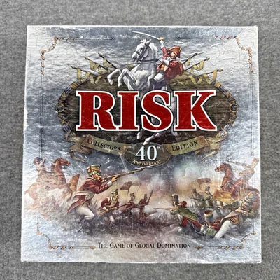 1999 Risk 40th Anniversary Collector's Edition Hasbro Board Game, 99% Complete - Image 1 of 4