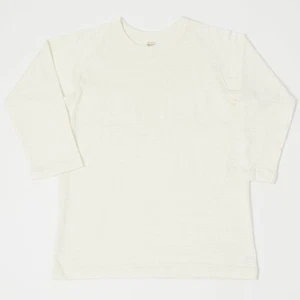 Warehouse & Co 4049 3/4 Sleeve Freedom Tee - Bordeaux Japan Size XL - Imagen 1 de 9