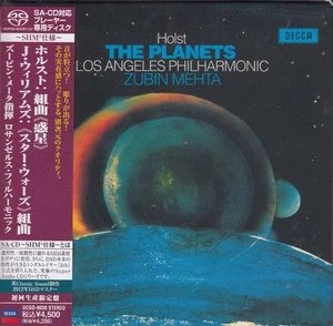 Mehta/LAPO - Holst: Planets/Williams: Star Wars Suite [SHM-SACD] [Limited] Japan - Picture 1 of 2