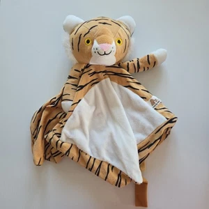Live By Emi Indi Tiger Stripe Lovey Baby Security Blanket Comforter Plush - Picture 1 of 4