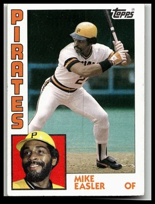 1984 Topps #589 Mike Easler Pittsburgh Pirates - Image 1 of 2