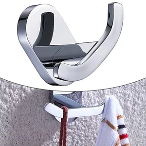 Elegante Chrom Badezimmer Kleiderbügel verbinden Stil und Funktionalität perfe - Bild 1 von 10