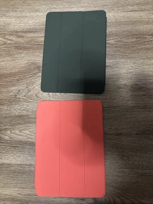 Apple iPad Pro 3rd Gen 11-inch Smart Folio Case Green And Orange lot - image 1 of 3