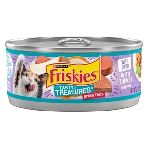 Purina Wet Cat Food Tasty Treasures With Turkey and Liver in Gravy - (Pack of... - Picture 1 of 9