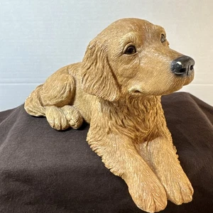 Sandicast Golden Retriever Sandra Brue Home Decor Dog Lover Great Condition 1983 - Picture 1 of 22