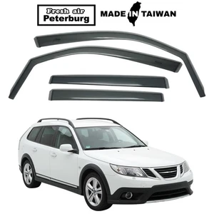 for SAAB 93 LINEAR 5D 2002-2012 IN-CHANNEL WIND DEFLECTOR 4PCS - Picture 1 of 9