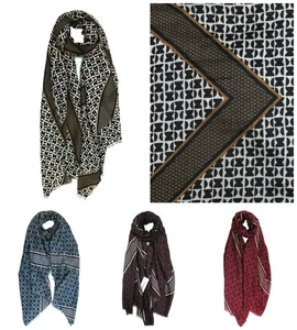 Boutique Regular figures and belt Print All season Woman Cotton Blend  Scarf - Picture 1 of 10