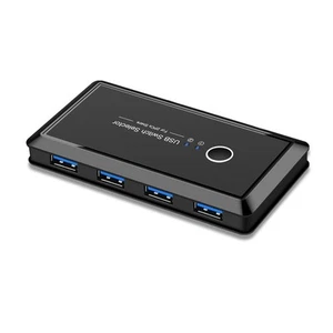 3X(Computer Switcher Computer Share Printer USB3.0 Share 4 Out 2 in 7804 - Afbeelding 1 van 7