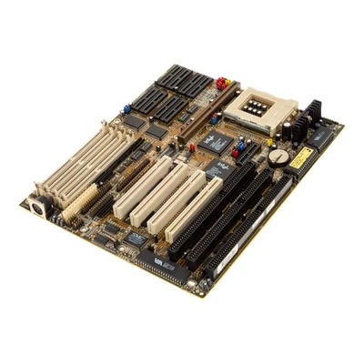 Motherboard PCPartner MB500N 35-8212-33 Socket 7 Fpm / Edo Dram PCI Isa Baby-At - Image 1 of 3