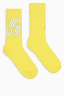 RENAULT (GENUINE OE) Genuine Renault 5 Socks Organic Cotton Mid Calf Casual Stretch Solid Branded