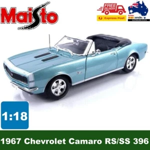 Maisto 1:18 Scale Special Edition 1967 Chevrolet Camaro RS/SS 396 Die Cast Car - Picture 1 of 9