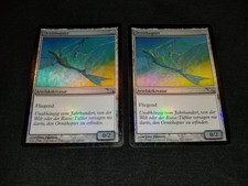 MTG 1x Mirrodin uncommon artifact LP German FOIL Ornithopter ships w/ tracking