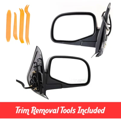 Juego de espejos retrovisores eléctricos izquierdo y derecho para Ford Explorer Sport Trac 2001-2005 FO1321241 Foto 1 de 4