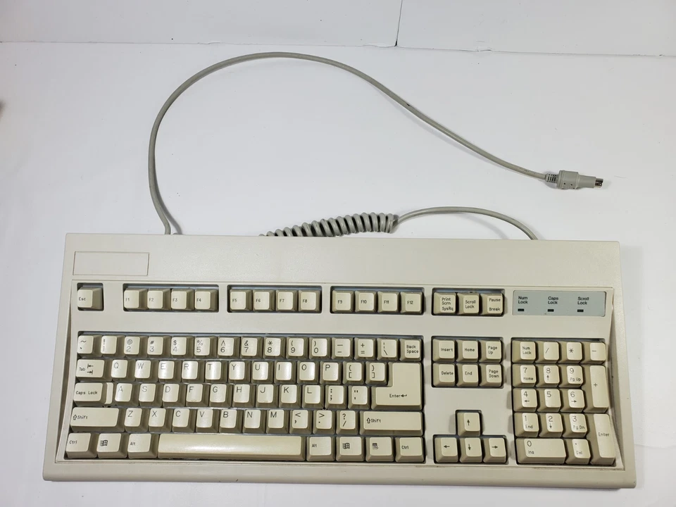 Key Tronic E03601QLPS2-C Membrane Keyboard PS2 Untested - Image 1 of 4