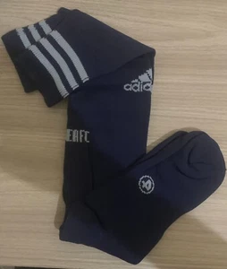 Calcetines de fútbol Chelsea - Adidas - Calcetines de fútbol marino CFC talla 4 Reino Unido 8,5 -10 - Imagen 1 de 3